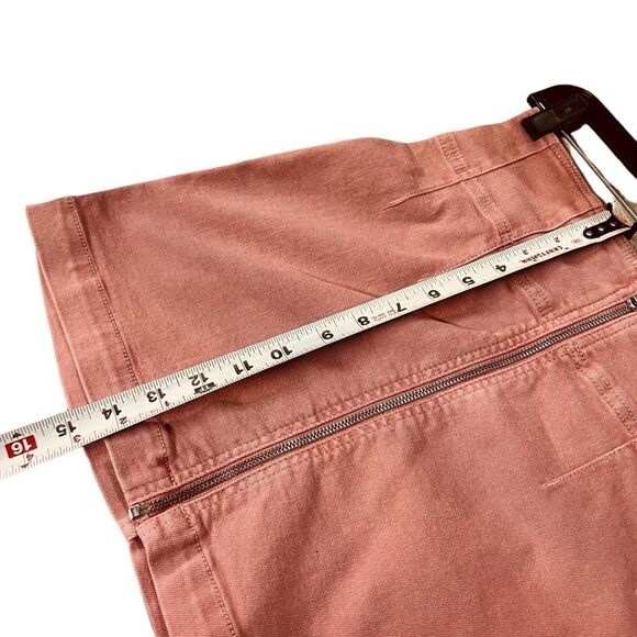 We The Free Pink Denim Zip-Up Mini Skirt Size 29/8 - Picture 9 of 9